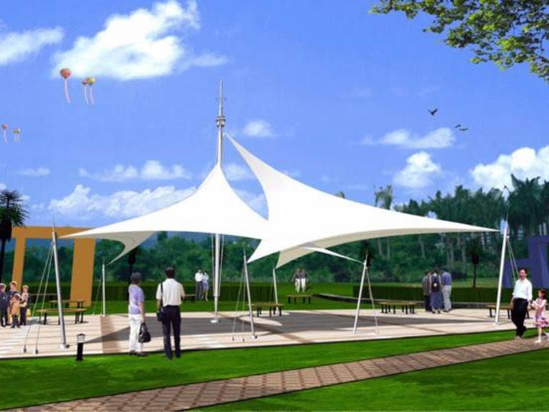 膜結(jié)構(gòu)遮陽棚