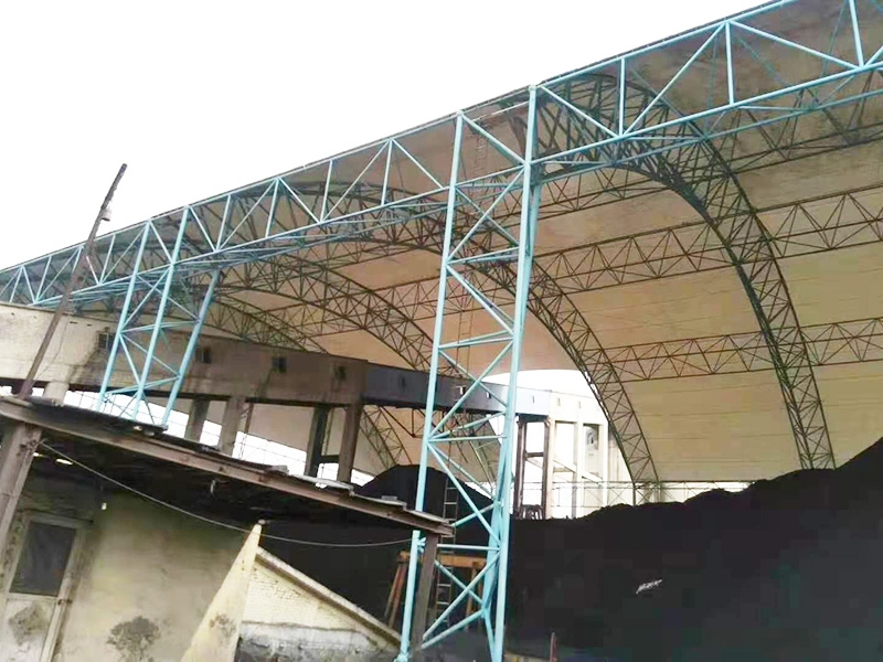 膜結(jié)構(gòu)煤棚