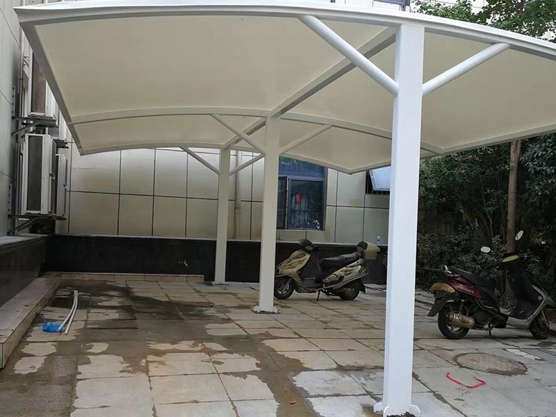 膜結(jié)構(gòu)自行車棚